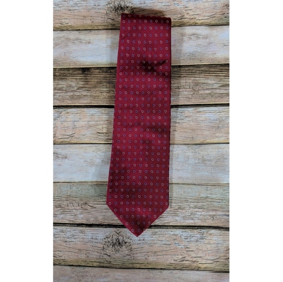 Brooks Brothers Other - Brooks Brothers 346 Red tie with Blue & white